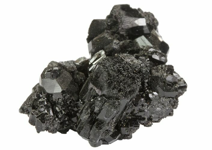 Black Tourmaline (Schorl) Crystal Cluster - Namibia #69163